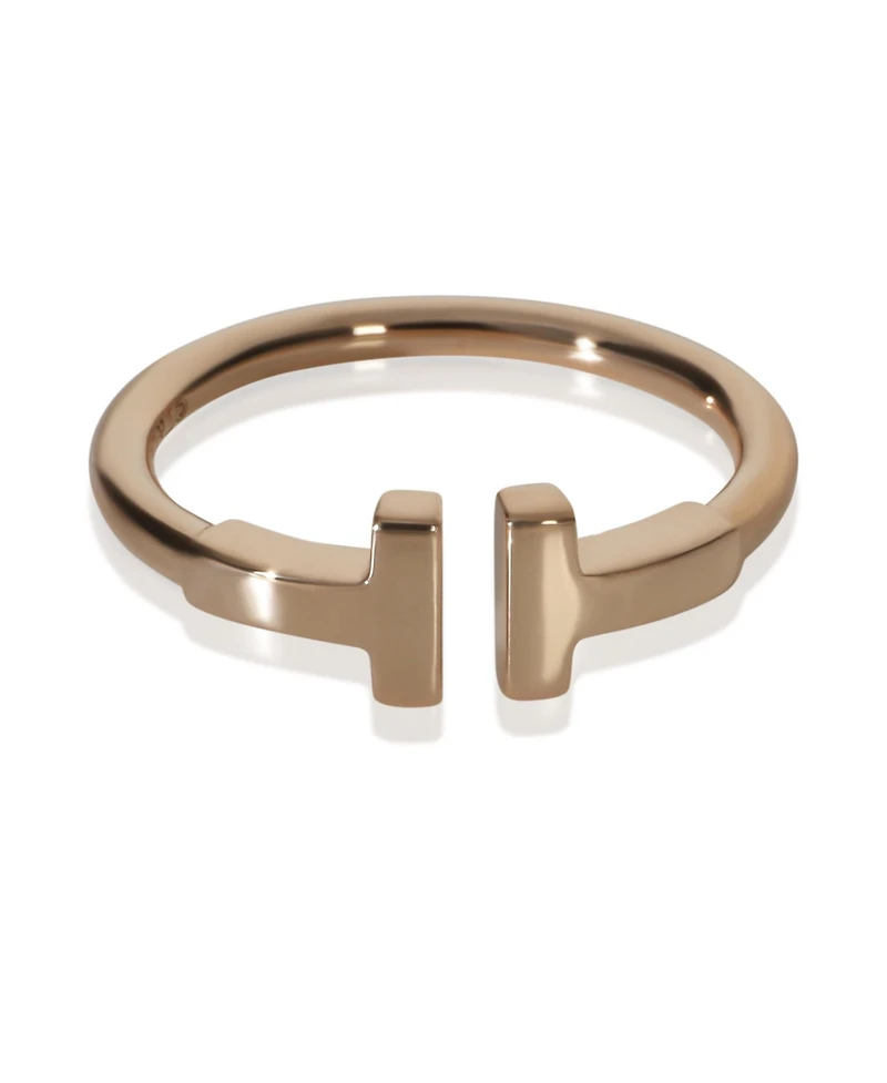 Pre-Owned Tiffany & Co Rose Gold Tiffany T Wire Ring
