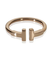 Pre-Owned Tiffany & Co Rose Gold Tiffany T Wire Ring