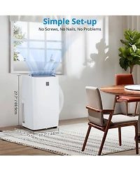 Xo 12,000 Btu Portable Ac, 3-in-1 Cooling, Fan and Dehumidifying, Remote Control, Timer, Window Kit, Wheels and Handles