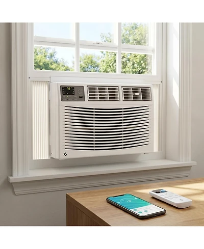 Xo 23200 Btu Window Air Conditioner, Remote Control and WiFi, with Heat, Rooms up to 1500 Sq Ft