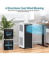 Xo 8000 Btu Portable Air Conditioners, 3 in 1 with Cool, Dry, Fan Modes for Bedroom up to 350 Sq.Ft.