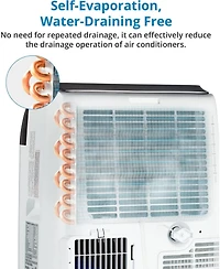 Xo 14,000 Btu 3 in-1 Ac Unit, with Dehumidifier and Fan