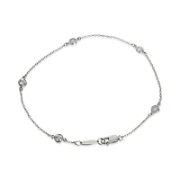 Pre-Owned Tiffany & Co Platinum Diamond Elsa Peretti Diamond By The Yard Bracelet