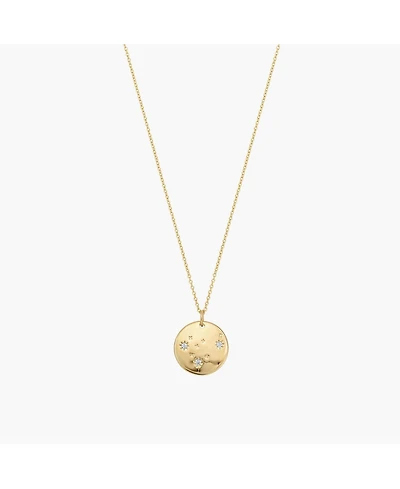 Bearfruit Jewelry Star Constellation Necklace 12 Zodiac Signs - Gold