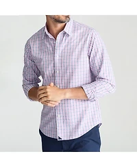 UNTUCKit Men's Slim Fit Long Sleeve Wrinkle Free Dolcetto Shirt