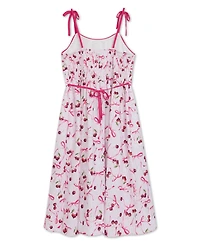 Dress Midi Length Slv Less scoop Neck