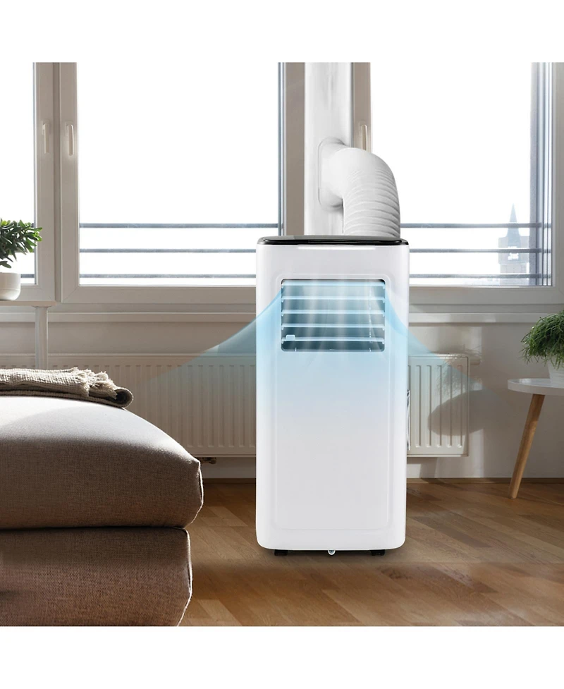 Ecooso 9000 Btu(Ashrae) Air Conditioner with Dehumidifier and 24H Timer