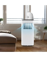 Ecooso 9000 Btu(Ashrae) Air Conditioner with Dehumidifier and 24H Timer