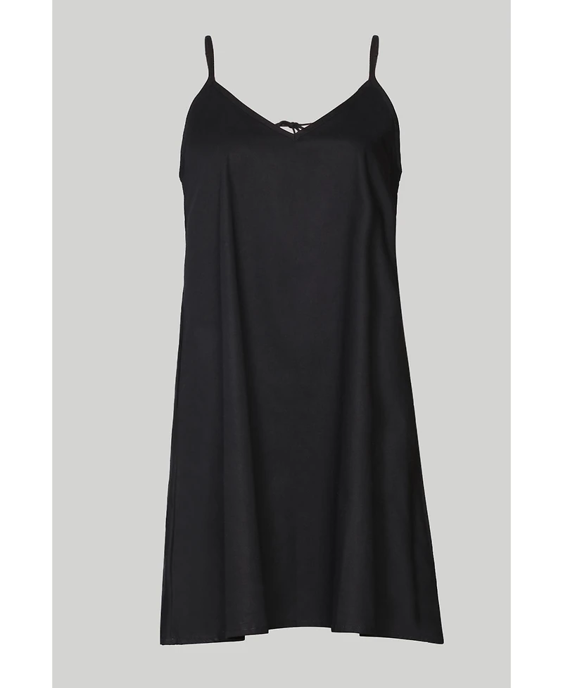 Reistor Women's Short Tent Dress with back tie