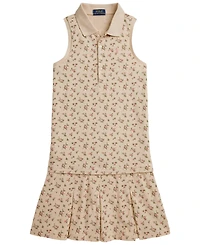 Polo Ralph Lauren Girls' 7-16 Floral Stretch Mesh Shirt and Skort, 2-Piece Set