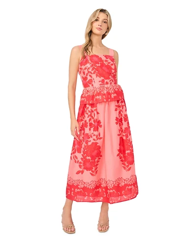 Vince Camuto Women's Cotton Pull-On Elastic Waist Skirt
