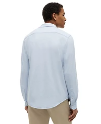 Tommy Hilfiger Men's Knit Pique Long-Sleeve Shirt