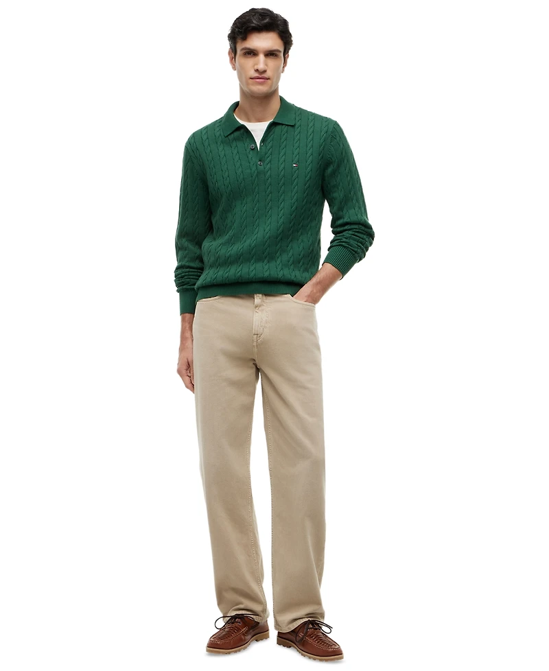 Tommy Hilfiger Men's Garment Dyed Straight Jeans