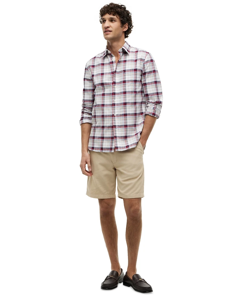 Tommy Hilfiger Men's Oxford Medium Check Shirt