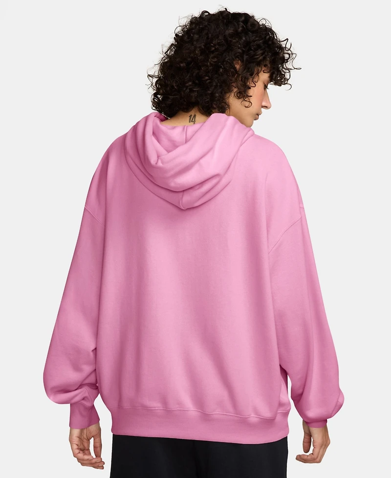 Nike Studio Fleece Women's Light Weight Oversized Full-Zip Hoodie