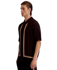 Karl Lagerfeld Paris Men's Short-Sleeve Shirt