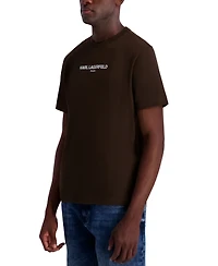 Karl Lagerfeld Paris Men's Core Logo Short-Sleeve T-Shirts