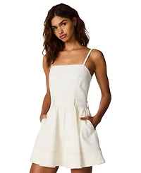 Steve Madden Women's Aretha Sleeveless Fit & Flare Mini Dress