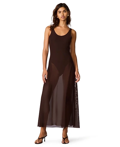 Steve Madden Women's Sharlene Sleeveless Bodycon Maxi Dress