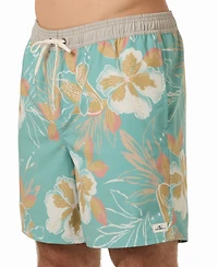 O'Neill Men's Hermosa Printed Swim Trunks