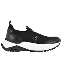Calvin Klein Women's Abelea Knit Slip-On Chunky Sole Sneakers