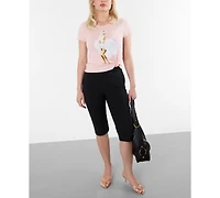 Guess Women's Marilyn Short-Sleeve Crewneck Iconic T-Shirt