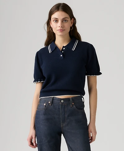 Levi's Women's Short-Sleeve Pull-On Polo Shirt