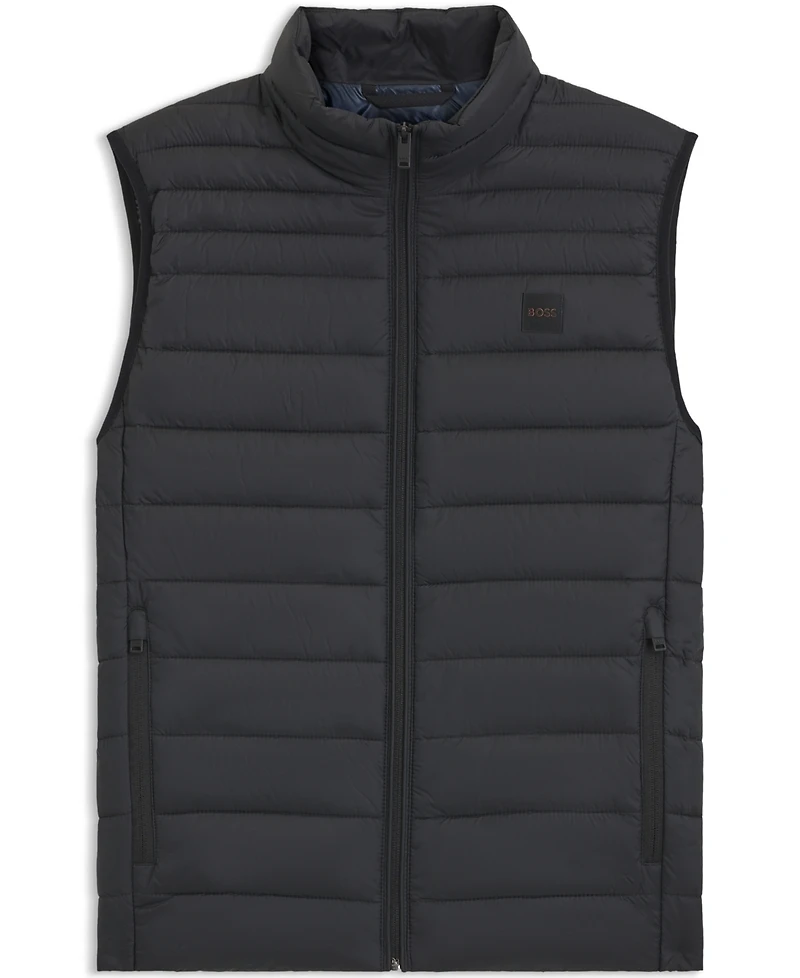 Boss by Hugo Men's Packable Slim-Fit Gilet Jacket