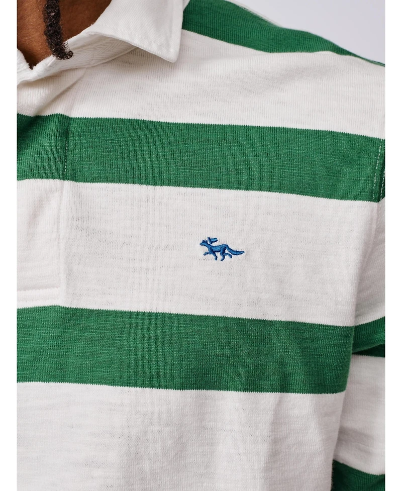 Aubin Men's Irnham Long Sleeve Collared Rugby Shirt