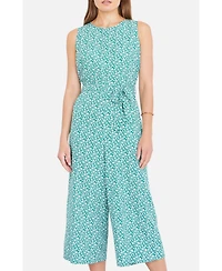 Yumi Women's Ditsy Culotte Jumpsuit