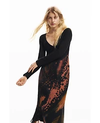 Desigual Women's Printed long dress