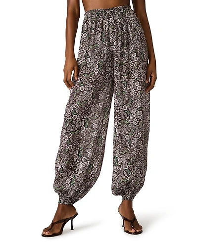 Steve Madden Women's Livy Genie High-Rise Ankle Pants