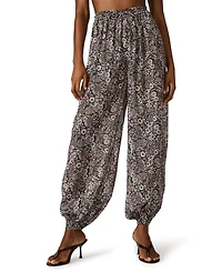 Steve Madden Women's Livy Genie High-Rise Ankle Pants