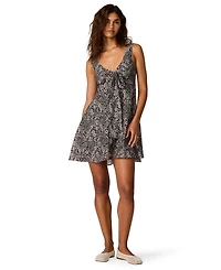 Steve Madden Women's Lisandra Sleeveless Printed Summer Mini Dress