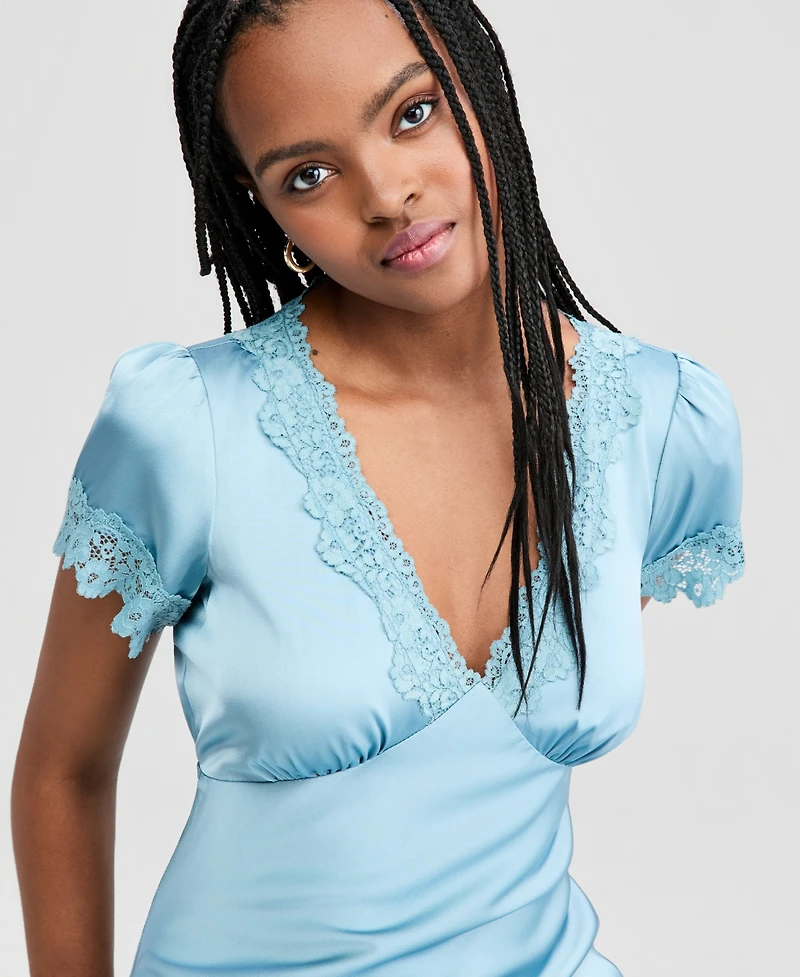 And Now This Women's Satin Slip Dress, Macy's Exclusive
