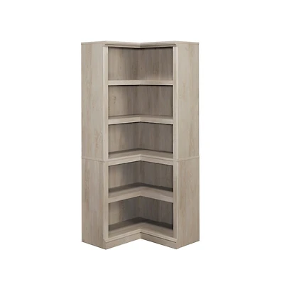 Sauder Miscellaneous Storage Bookcase, Chalked Chestnut finish