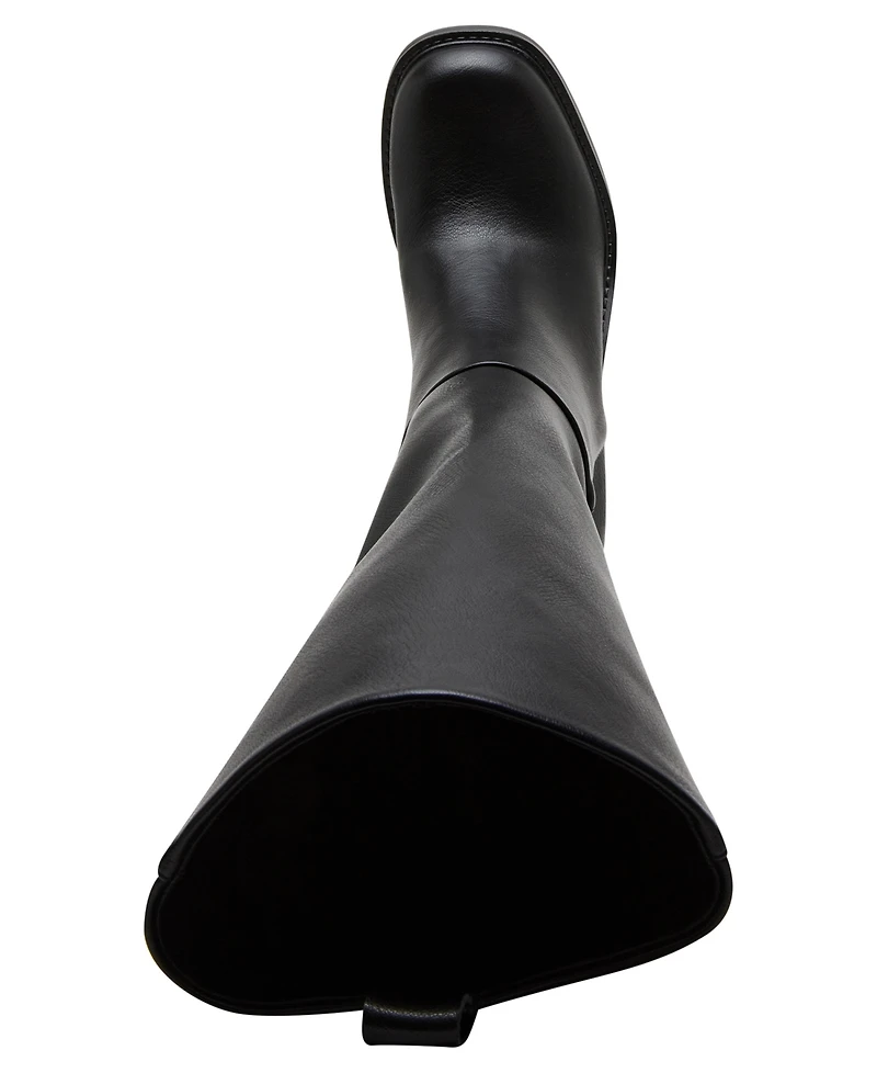 Madden Girl Women's Cordelia Platform Tall Block Heel Boots