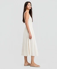 And Now This Petite Beaded Strap Smocked Midi Dress, Macy's Exclusive