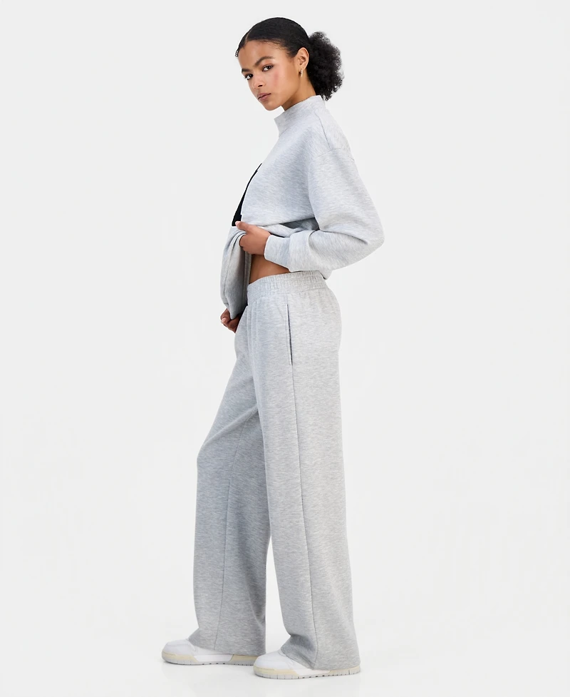 Fvr Drm Juniors' High Rise Pull On Scuba Sweatpants
