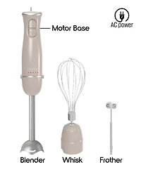 Tzumi Puree 3-Pc. Immersion Hand Blender Set