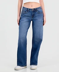 Celebrity Pink Women's Low-Rise Straight-Leg Jeans
