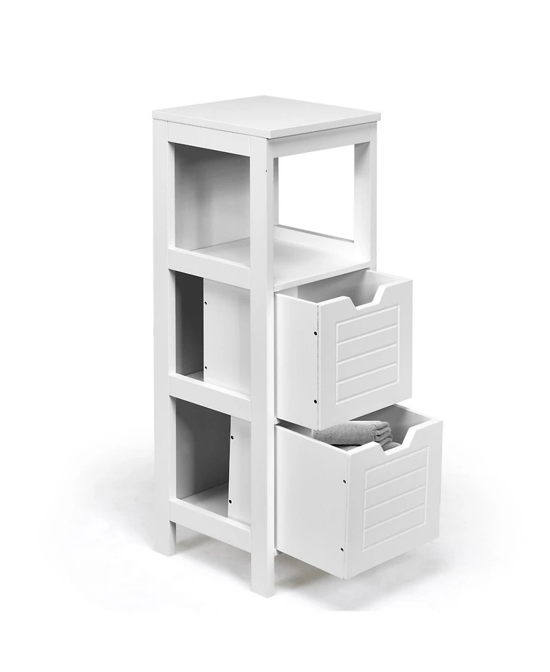 sumyeg Floor Cabinet Multifunction Storage Rack Stand Organizer