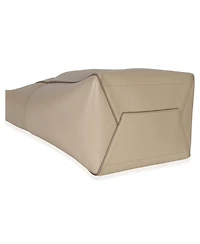 Pre-Owned Celine Taupe Soft Grained Calfskin Medium Sangle Bucket Bag