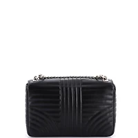Pre-Owned Prada Large Chain Flap Shoulder Bag Diagramme Quilted Leather