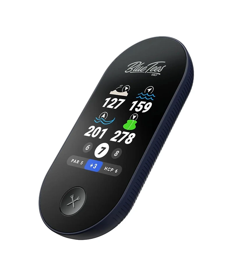 Blue Tees Golf the Ringer Handheld Golf Gps
