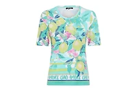 Olsen Women's Lemon Amore Print T-Shirt