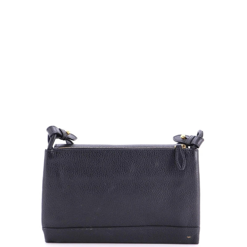 Pre-Owned Prada Medium Flap Crossbody Bag Vitello Daino