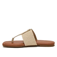 Lands' End Women's Haven Stretch Raffia Sandals