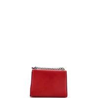 Pre-Owned Prada Small Monochrome Shoulder Bag Embellished Saffiano Leather