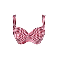 Panache Lingerie Women's Gingham Olivia Underwire Balcony Swim Bra